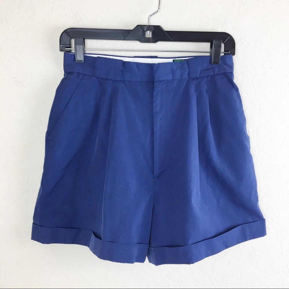 Hunting Horn High Waist Pleated Shorts Size 12